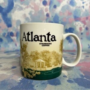 Starbucks Atlanta Mug Global Icon City Collector Georgia Tea & Coffee Cup 16 Oz.